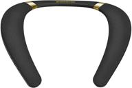 🔊 monster boomerang neckband bluetooth speaker: 12h playtime, true 3d stereo sound - portable & ipx7 waterproof logo
