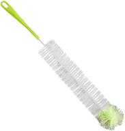 🧽 likee extra long bottle cleaning brush - 18 inches long x 2.17 inches wide - ideal for washing decanters, thermoses, water bottles - efficient brush for cleansing and washer logo