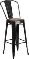 taylor logan black metal barstool логотип