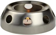 🔥 brushed stainless steel teapot warmer base by svaitend logo