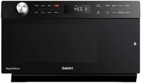 img 4 attached to Galanz GTWHG12BKSA10 4-in-1 ToastWave with TotalFry 360: Convection, Microwave, Toaster Oven, Air Fryer [Black]