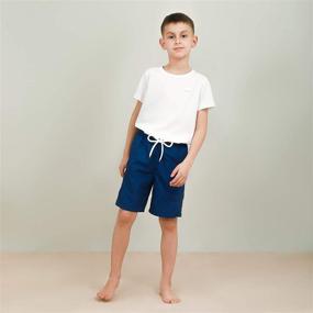 img 1 attached to KAILUA SURF Boys Trunks: 🩳 Stylish and Durable Boys' Clothing for Bathing