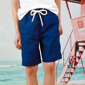 img 2 attached to KAILUA SURF Boys Trunks: 🩳 Stylish and Durable Boys' Clothing for Bathing