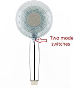 img 1 attached to 🚿 ZSZT LED Shower Head: 7 Colors, 2 Water Modes, Fits Standard Shower Hose