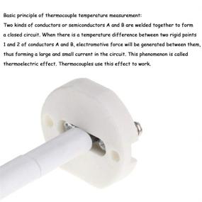 img 2 attached to Acxico 1Pcs High Temperature K Type Thermocouple Sensor: Ideal for Ceramic Kilns, Furnaces, and Ovens