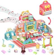 🏫 mitcien dollhouse furniture for kindergarten and preschool playsets логотип