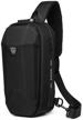 crossbody shoulder waterproof backpack lightweight logo