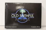 💪 revitalize your performance with old faithful natural male enhancement: 4 pills for unmatched results logo