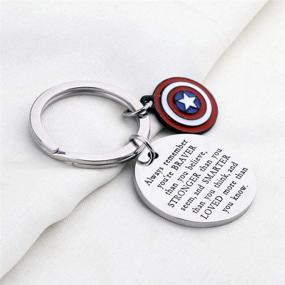 img 2 attached to KUIYAI Keychain Daughter Remember Avengers