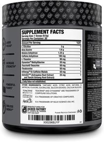 img 2 attached to 💪 NITROSURGE Black Pre Workout Supplement: Boost Your Energy with this Nootropic Powder featuring Dynamine & TeaCrine - Experience the Power of a PreWorkout Nitric Oxide Booster - 30 Servings of Sour Gummy Flavored Performance Enhancer