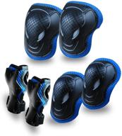 🛹 geqid kids roller skating knee pads and elbow pads: protective gear set for boys aged 4-12 logo