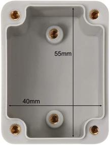 img 2 attached to Uxcell 65Mm Dustproof Connection Enclosure