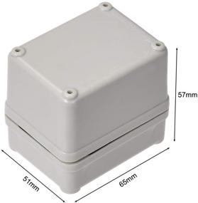 img 3 attached to Uxcell 65Mm Dustproof Connection Enclosure