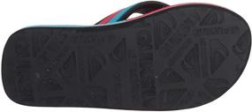 img 1 attached to Quiksilver Molokai Eclipsed Deluxe Flip Flop