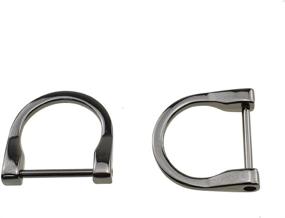 img 4 attached to Карабины на кольцах Hahiyo Shackle Horseshoe Smoothly