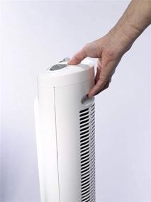 img 1 attached to 🌬️ Honeywell Comfort Control Tower Fan HYF013W - Enhance Airflow, 32.21" Tall, White