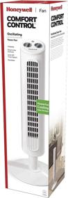 img 2 attached to 🌬️ Honeywell Comfort Control Tower Fan HYF013W - Enhance Airflow, 32.21" Tall, White