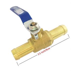 img 3 attached to Enhanced Temperature Resistant Metalwork Brass Valve: Exceptional Performance