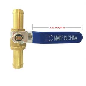 img 2 attached to Enhanced Temperature Resistant Metalwork Brass Valve: Exceptional Performance