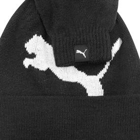 img 1 attached to 🧢 PUMA Kids Evercat Beanie: Bright Boys' Winter Accessories for Cold Weather