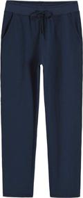 img 4 attached to 👖 Womens' Cotton Sweatpants with Pockets by Weintee