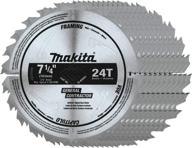 🪚 makita d-45989-10 7-1/4-inch 24t carbide-tipped circular saw blade set - framing/general purpose, pack of 10 logo