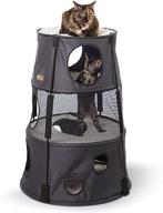 🐱 k&amp;h pet products kitty tower - cat tree and cat bed combo logo