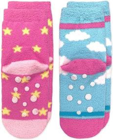 img 3 attached to 🧦 Cute and Cozy: Jefferies Socks' Girls Slipper Socks for Warm and Stylish Feet