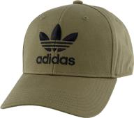 structured precurve cap for men by adidas originals - trefoil design logo
