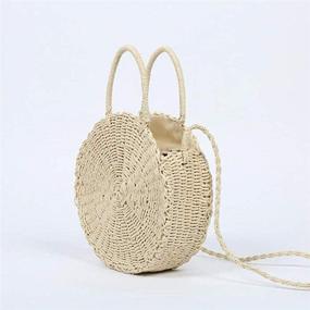 img 1 attached to 👜 Ручная работа, натуральная женская сумка через плечо со кошельком: стильные и функциональные женские сумки