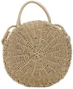 img 4 attached to 👜 Ручная работа, натуральная женская сумка через плечо со кошельком: стильные и функциональные женские сумки
