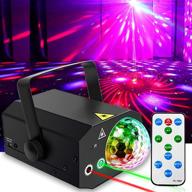 🎉 mesmerize your party with the party lights disco ball: remote controlled led dj laser light show for club bar ktv holiday dance christmas birthday home decoration! логотип