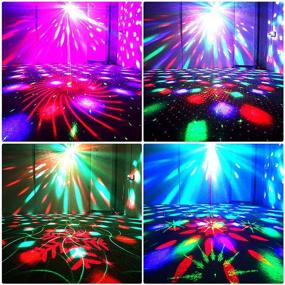 img 3 attached to 🎉 Mesmerize Your Party with the Party Lights Disco Ball: Remote Controlled LED DJ Laser Light Show for Club Bar KTV Holiday Dance Christmas Birthday Home Decoration!