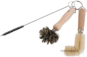 img 2 attached to 🧽 Optimized Cleaning: Redecker Wash Basin Brush Set