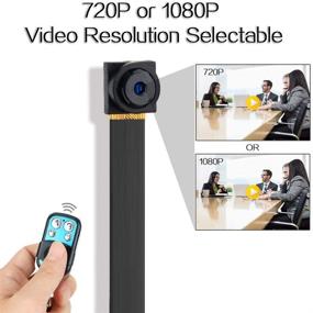 img 3 attached to 📷 Wiseup 16GB High Definition Hidden Camera Button Mini DV Camcorder with Motion Detection, Security DVR Video Recorder - 1920x1080P HD