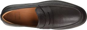 img 2 attached to 👞 Supernavy Leather Loafers for Men by FitFlop - Boston Shoes