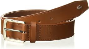 img 3 attached to 🧢 Lacoste Thick Buckle Brandy Men's Accessories for Men