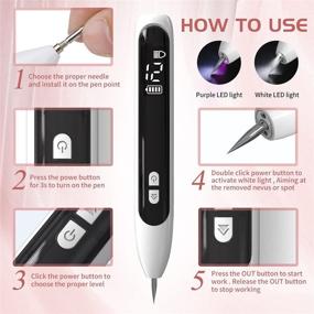 img 1 attached to 💆 Revitalize Your Skin with our Portable Beauty Equipment Skin Tag Repair Kit, featuring Multi Speed Level Adjustment and Convenient USB Charging! Enjoy Home Usage with 30 Replaceable Components.