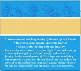 img 1 attached to 🌙 Burt's Bees Intense Hydration Night Cream: Deeply Moisturizing Night Lotion (1.8 Oz, Package May Vary)