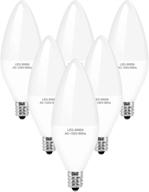 💡 efficient white candelabra chandelier lightbulb - best replacement logo