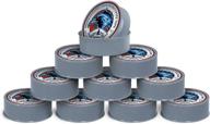 🔒 premium gray ptfe thread seal tape for plumbers - pack of 10 rolls, 1/2" x 520" by supply giant logo