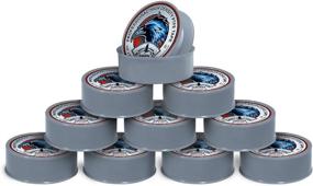 img 4 attached to 🔒 Premium Gray PTFE Thread Seal Tape for Plumbers - Pack of 10 Rolls, 1/2" x 520" by Supply Giant