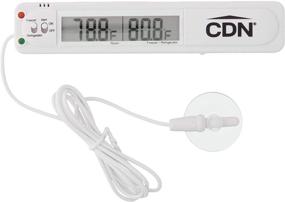 img 1 attached to 🧊 CDN TA20 Audio Visual Refrigerator Freezer Alarm White, 8" - Ensure Food Safety with this CDN TA20 Audio Visual Refrigerator Freezer Alarm!