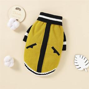 img 2 attached to Sweaters Pullover Knitted Clothes Yellow M