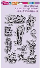 img 4 attached to STAMPENDOUS SSC1151 Perfectly Spanish Invite