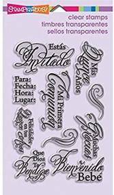 img 1 attached to STAMPENDOUS SSC1151 Perfectly Spanish Invite