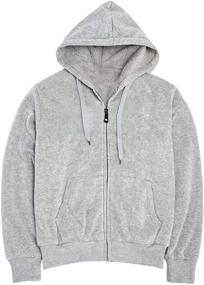 img 3 attached to Sherpa Lined Fleece Zip Up Sweatshirts Sweatshirt Boys' Clothing in Fashion Hoodies & Sweatshirts