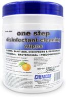 🧼 chemcor 130-count sanitizing and disinfecting wipes: one-step cold and flu killing, cleaning, sanitizing, disinfecting, and deodorizing wipes logo