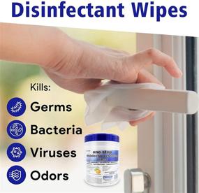 img 3 attached to 🧼 Chemcor 130-Count Sanitizing and Disinfecting Wipes: One-Step Cold and Flu Killing, Cleaning, Sanitizing, Disinfecting, and Deodorizing Wipes