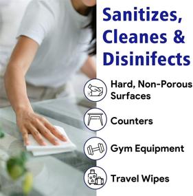 img 1 attached to 🧼 Chemcor 130-Count Sanitizing and Disinfecting Wipes: One-Step Cold and Flu Killing, Cleaning, Sanitizing, Disinfecting, and Deodorizing Wipes